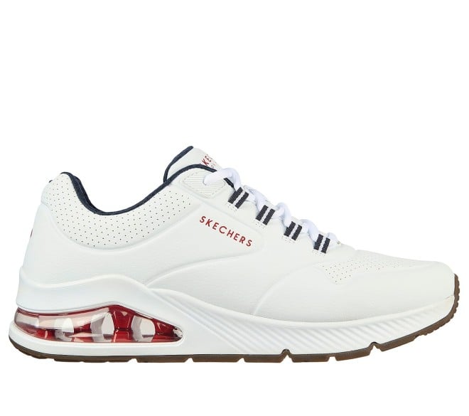 Skechers Men White Sports Walking Shoes (SKU: 158-232181-16-10)