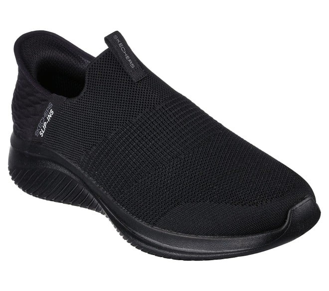 Skechers Black Sports Walking Shoes for Men