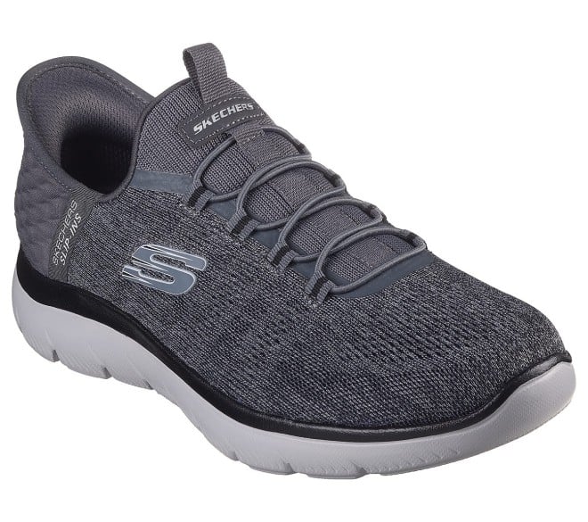 Skechers Men Grey Sports Walking Shoes