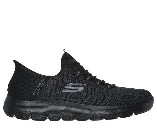 Skechers Men Black Sports Walking Shoes (SKU: 158-232469-11-7)