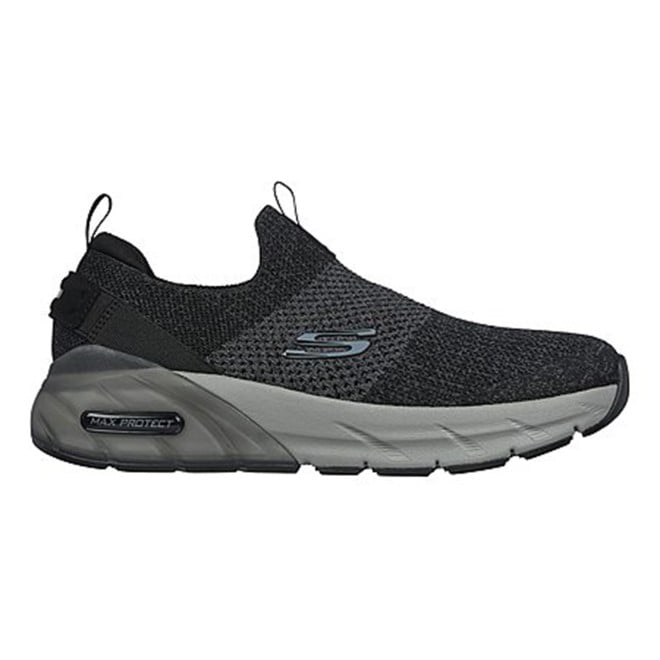 Skechers Men Black-grey Sports Sneakers