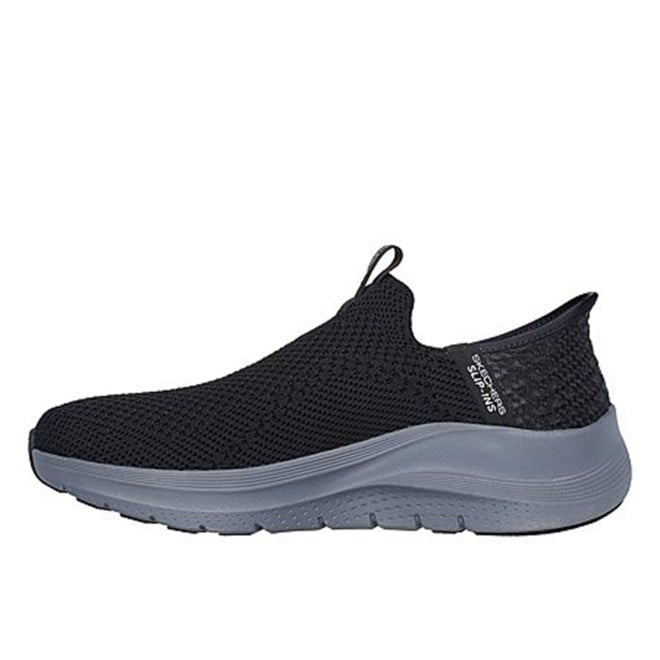 Skechers Men Black-grey Sports Sneakers (SKU: 158-232900-94-7)