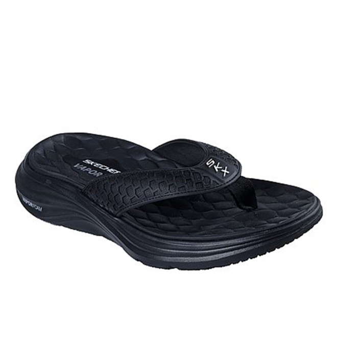 Skechers Men Black Sports Slippers (SKU: 158-232992-11-7)