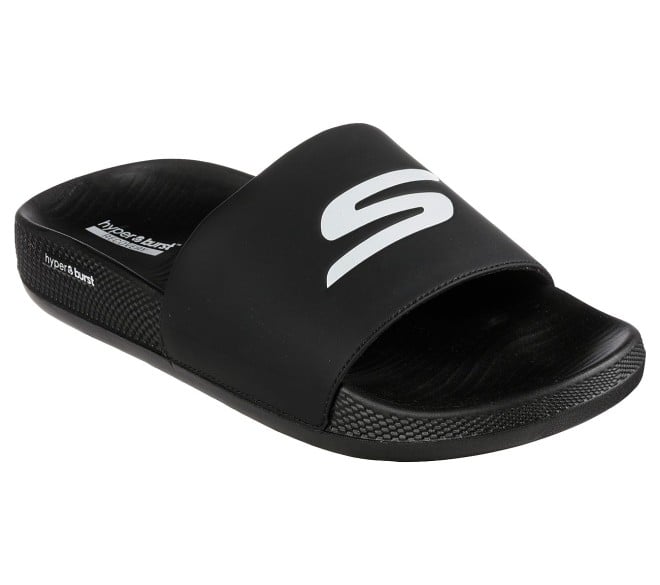 Skechers Black Casual Slippers for Men
