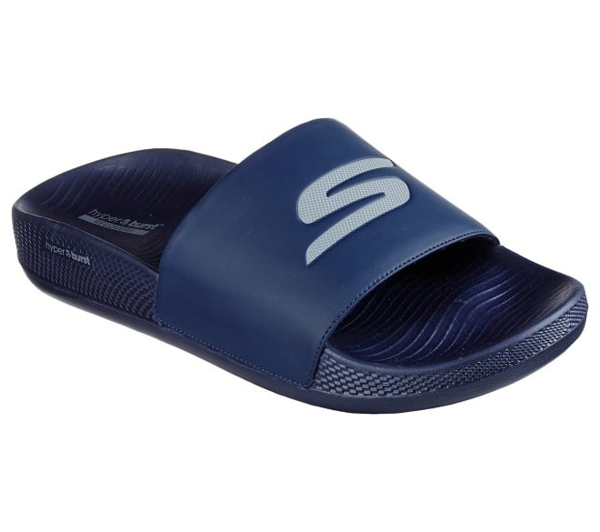 Skechers Navy-Blue Casual Slippers for Men