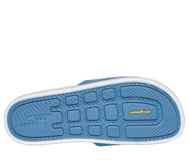 Skechers Men White-Blue Casual Slippers (SKU: 158-246020-56-10)