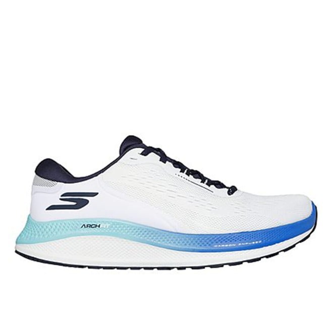 Skechers Men White-multi Sports Lace Up