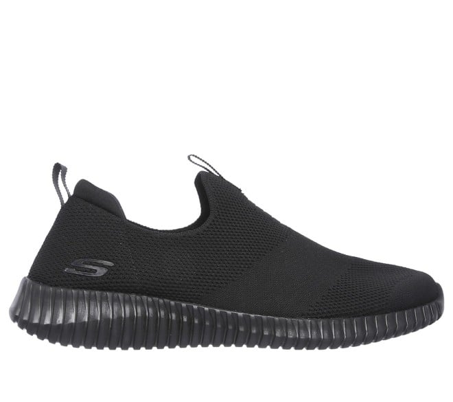 Skechers Men Black-suede Sports Sneakers (SKU: 158-52649-34-7)