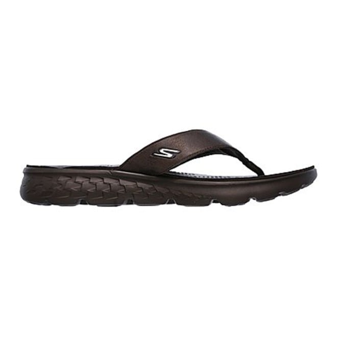 Skechers Men Brown Sports Slippers