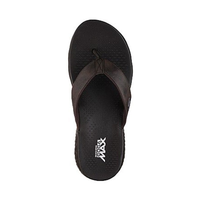 Skechers Men Brown Sports Slippers (SKU: 158-542550-12-11)