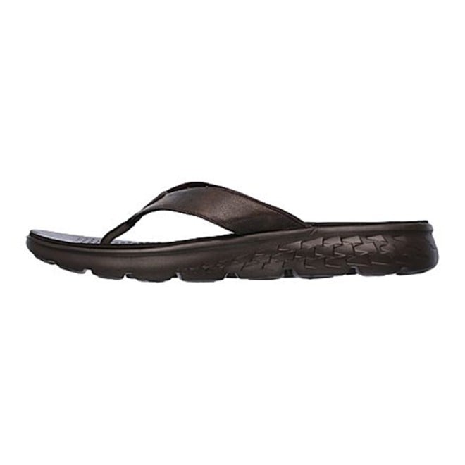 Skechers Men Brown Sports Slippers (SKU: 158-542550-12-11)