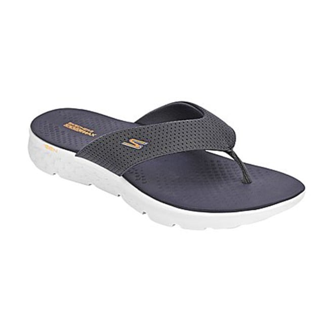 Skechers Men Black-grey Sports Slippers (SKU: 158-894195-94-10)