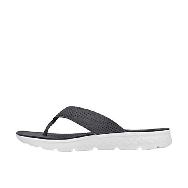 Skechers Men Black-grey Sports Slippers (SKU: 158-894195-94-10)