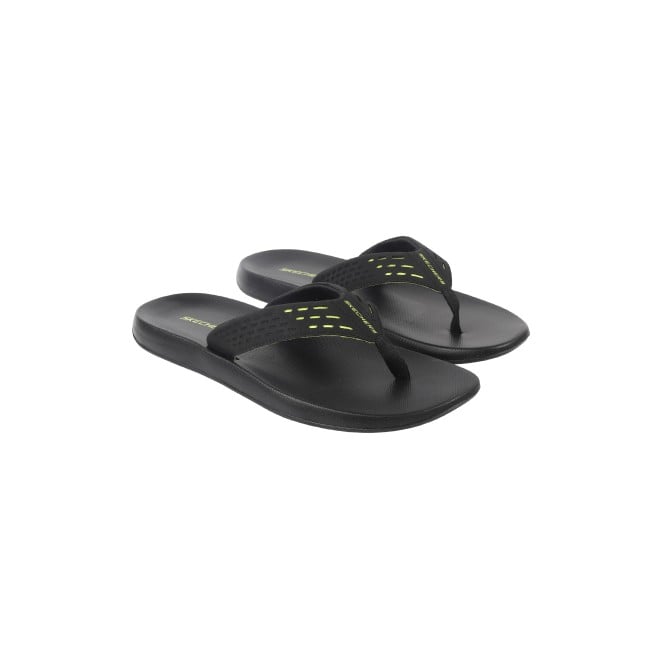 Skechers Men Black Casual Slippers (SKU: 158-894204-11-9)