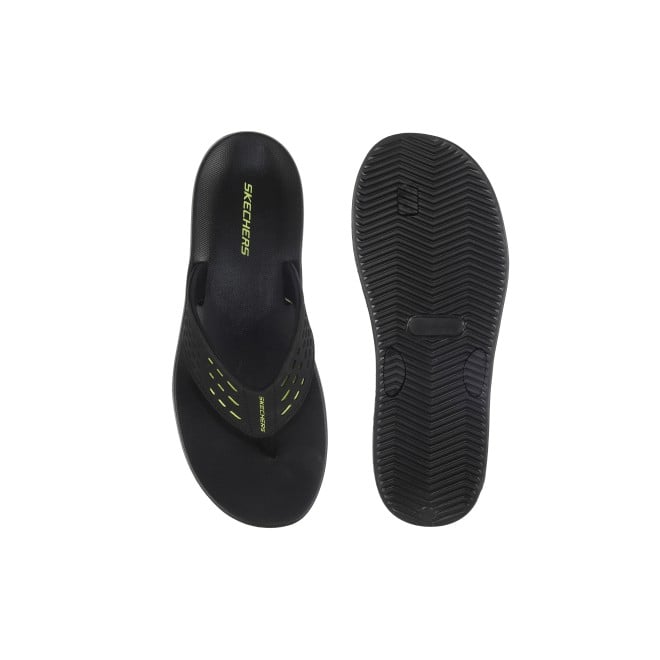 Skechers Men Black Casual Slippers (SKU: 158-894204-11-9)