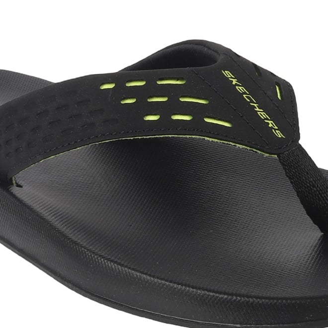 Skechers Men Black Casual Slippers (SKU: 158-894204-11-9)