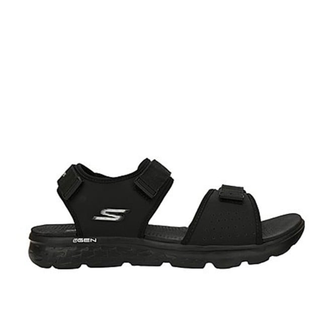Skechers Men Black Sports Sandals