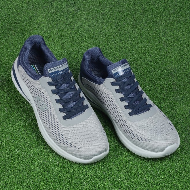 Skechers Men Grey Sports Walking Shoes