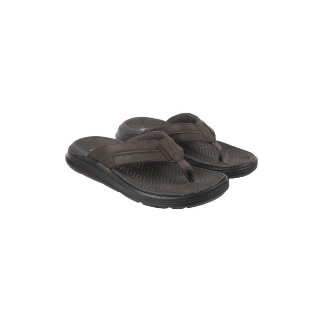 Skechers Men Brown Casual Slippers (SKU: 158-894325-12-9)