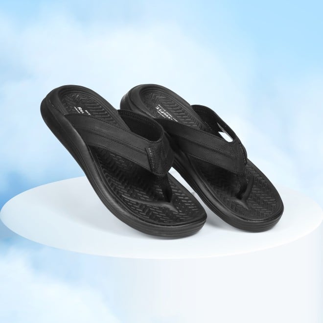 Skechers Men Black Casual Slippers (SKU: 158-894325-11-9)