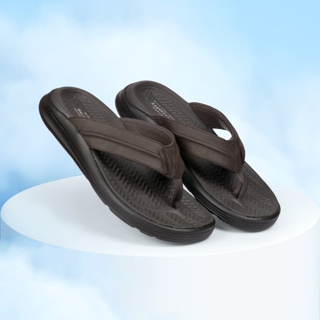 Skechers Men Brown Casual Slippers (SKU: 158-894325-12-9)