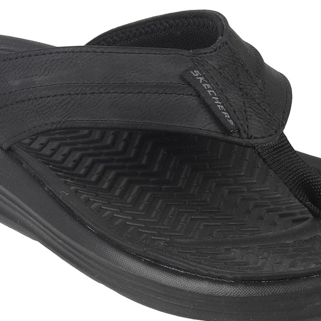 Skechers Men Black Casual Slippers (SKU: 158-894325-11-9)