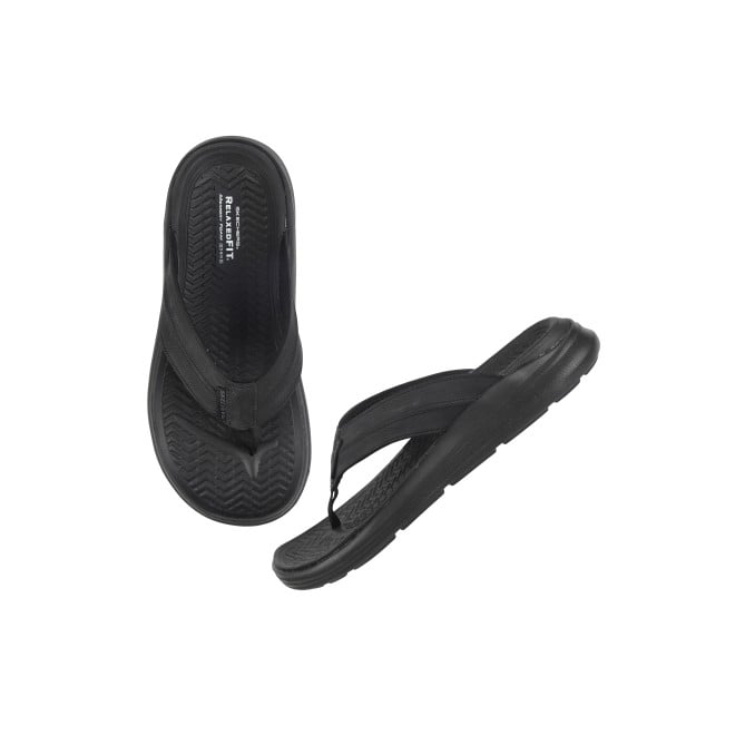 Skechers Men Black Casual Slippers (SKU: 158-894325-11-9)