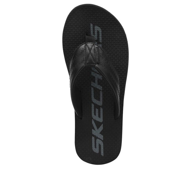 Skechers Men Black Casual Slippers (SKU: 158-894328-11-7)