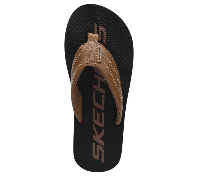 Skechers Men Brown Casual Slippers (SKU: 158-894328-12-7)