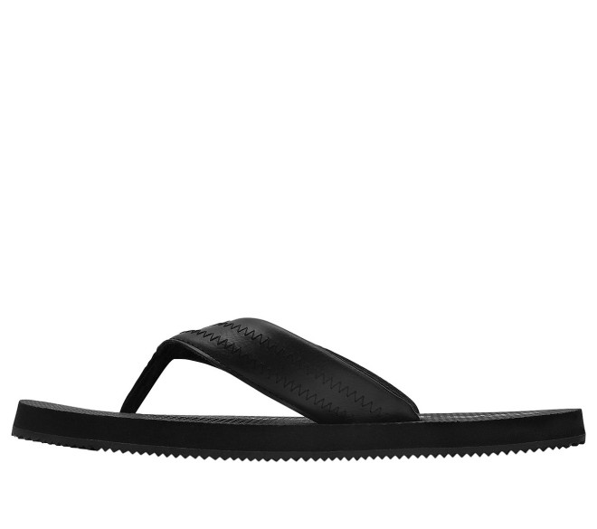 Skechers Men Black Casual Slippers (SKU: 158-894328-11-7)