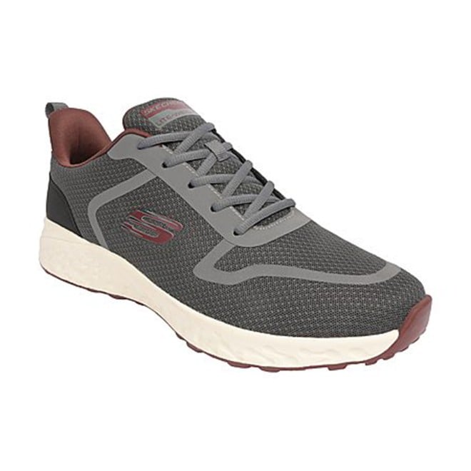 Skechers Men Grey Sports Sneakers (SKU: 158-894410-14-7)