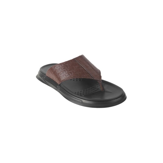 Mochi Men Tan Casual Slippers & Flip Flops (SKU: 16-1003-23-40)