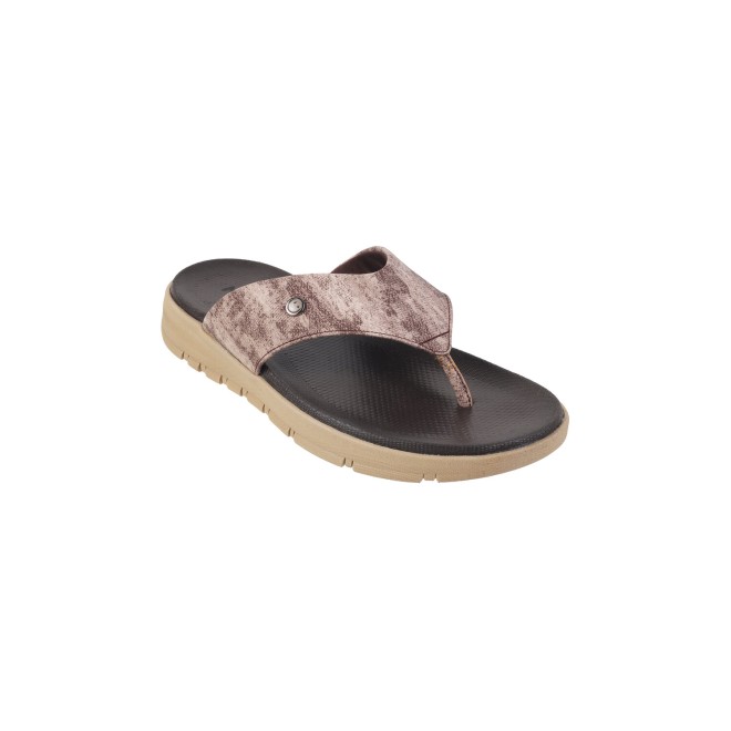 Mochi Men Brown Casual Slippers & Flip Flops (SKU: 16-1005-12-40)