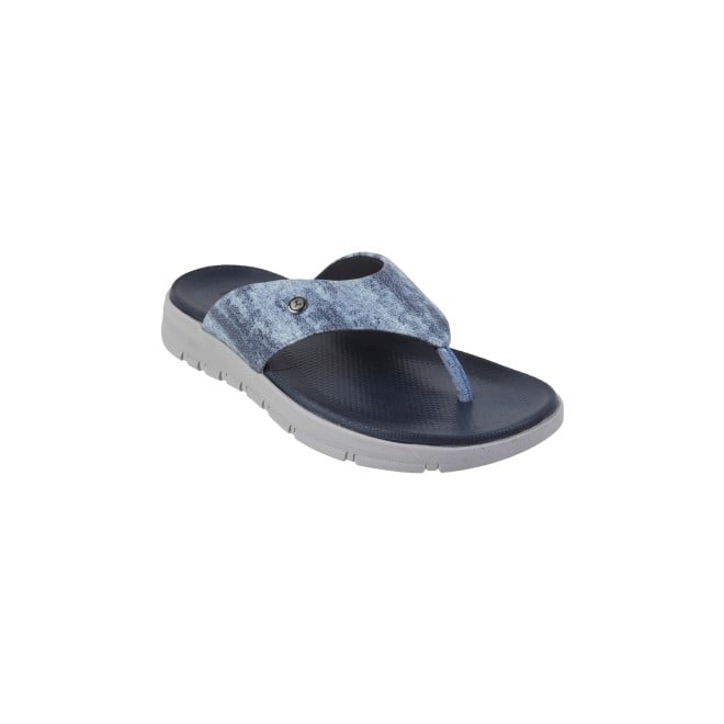 Mochi Men Blue Casual Slippers & Flip Flops (SKU: 16-1005-45-40)