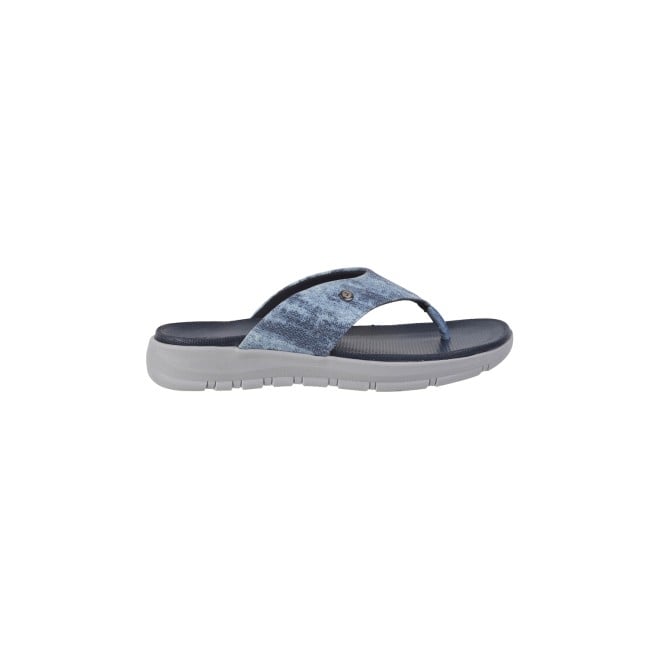 Mochi Men Blue Casual Slippers & Flip Flops (SKU: 16-1005-45-40)