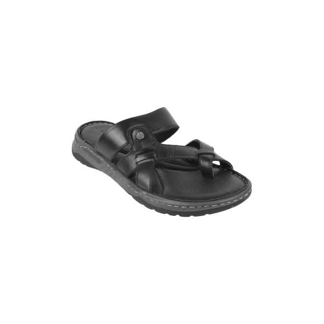 Mochi Men Black Casual Slippers (SKU: 16-1013-11-40)