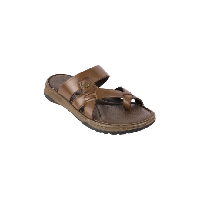 Mochi Men Brown Casual Slippers (SKU: 16-1013-12-40)