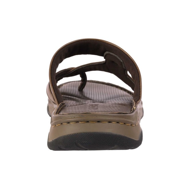 Mochi Men Brown Casual Slippers (SKU: 16-1013-12-40)