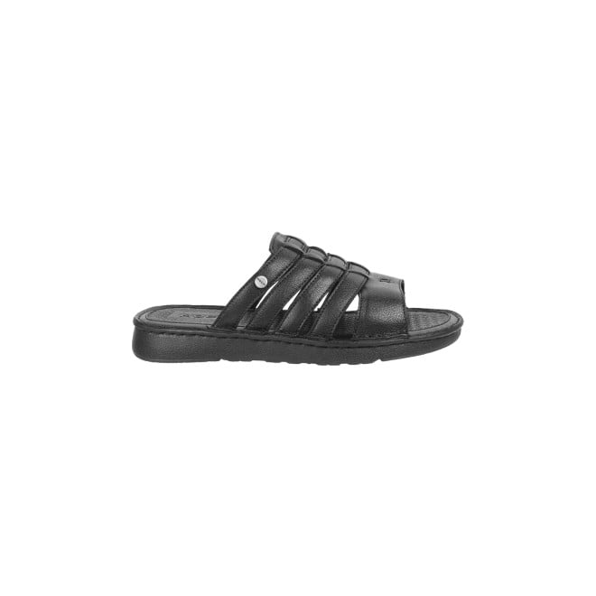 Mochi Men Black Casual Slippers (SKU: 16-1014-11-40)