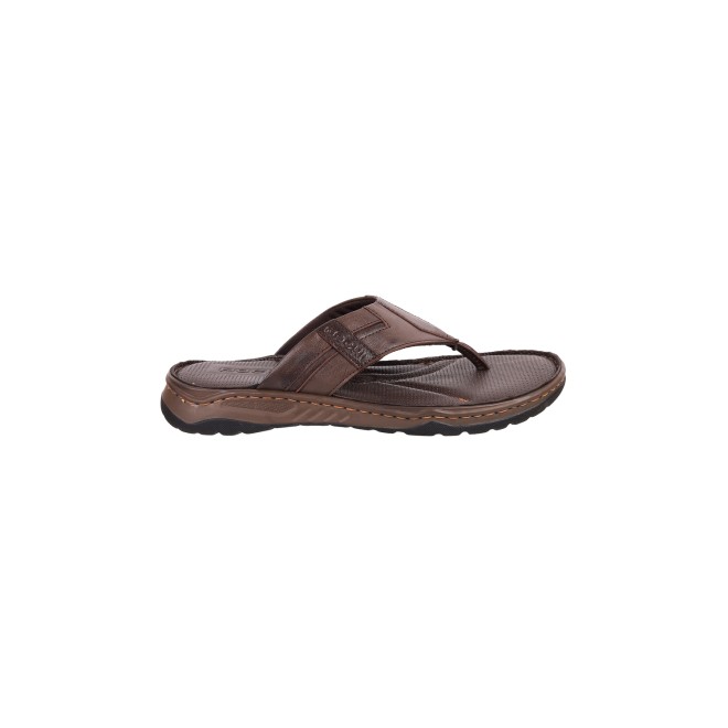 Mochi Men Brown Casual Slippers (SKU: 16-1015-12-40)