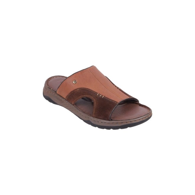 Mochi Men Tan Casual Slippers (SKU: 16-1016-23-40)