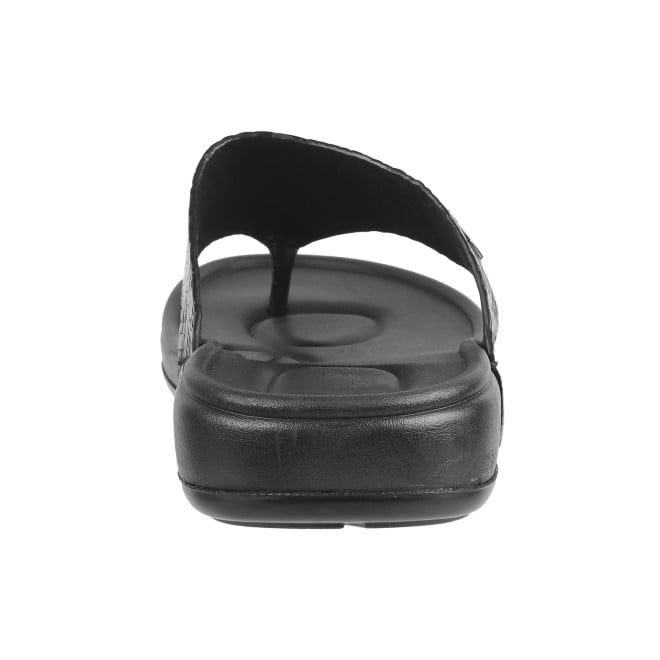 Mochi Men Black Casual Slippers (SKU: 16-1024-11-41)