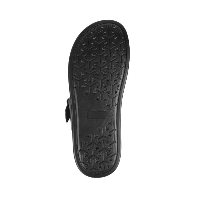 Mochi Men Black Casual Slippers (SKU: 16-1025-11-40)