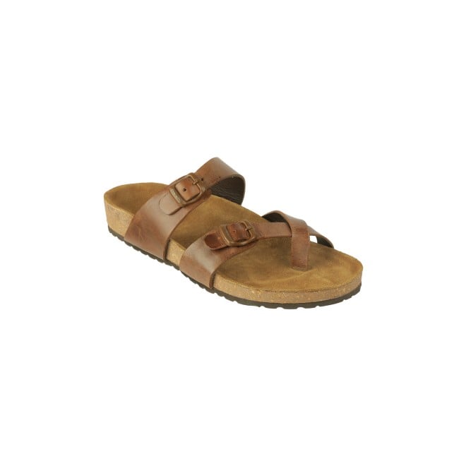 Mochi Men Tan Casual Slippers (SKU: 16-1026-23-40)