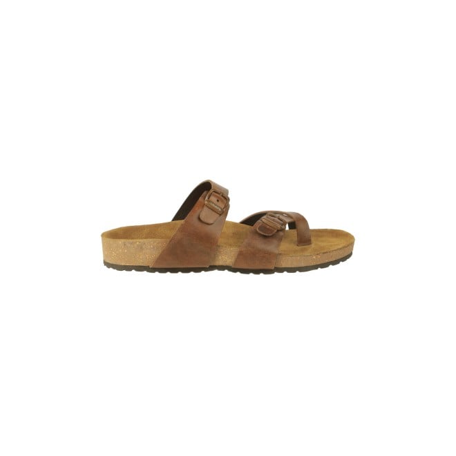 Mochi Men Tan Casual Slippers (SKU: 16-1026-23-40)