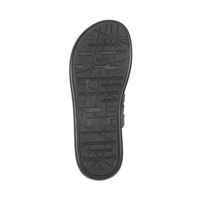 Mochi Men Black Casual Sandals (SKU: 16-1032-11-40)