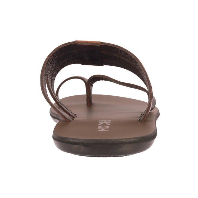 Mochi Men Brown Casual Sandals (SKU: 16-1032-12-40)