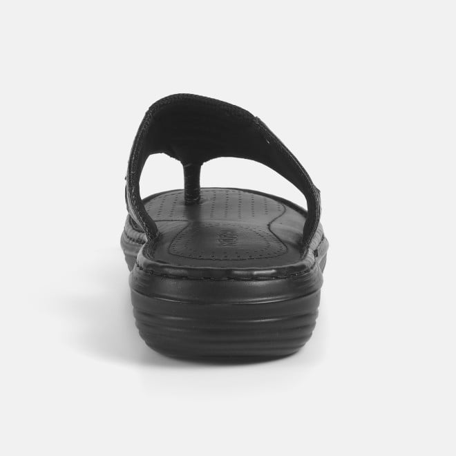 Mochi Men Black Casual Slippers (SKU: 16-1039-11-40)