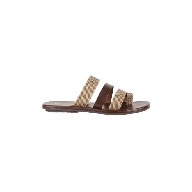 Mochi Men Brown Casual Slippers & Flip Flops (SKU: 16-1041-12-40)