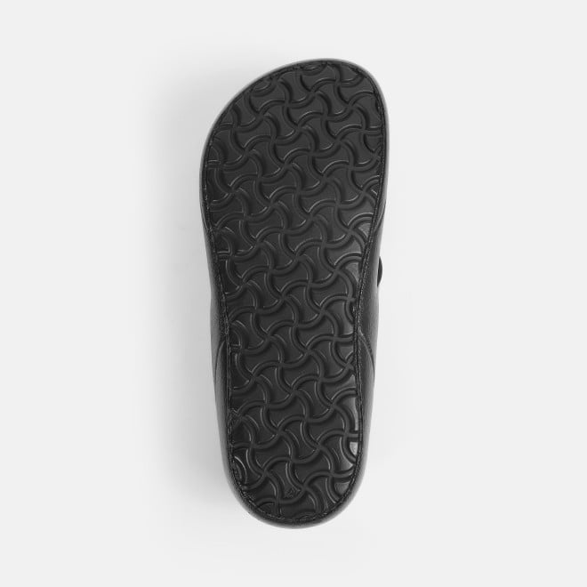 Mochi Men Black-pat Casual Slippers (SKU: 16-1097-31-41)